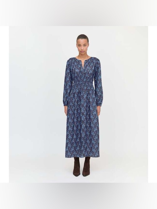 Hill House Dresses & Skirts - Hill House The Rosely Dress Floral Blue Maxi Medium